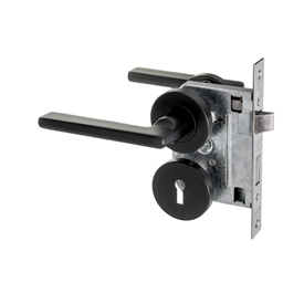 M8E40 - 2 Lever Lockset Royal Sq Rose -M8E40_A_L_T